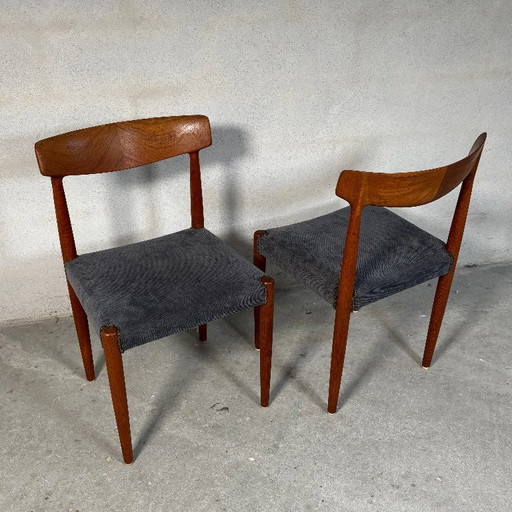 2x Sedie per sala da pranzo modello 343 — Knud Færch | Slagelse