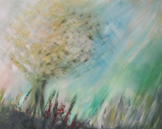 Image 1 of Pintura -MY EAST - MY WEST- MY SUNDAY REST ~