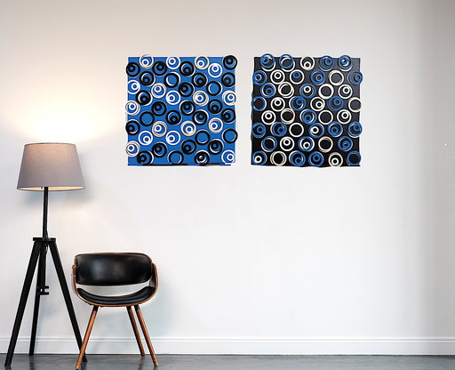 Ole Masur - 3D Diptych - Playfull