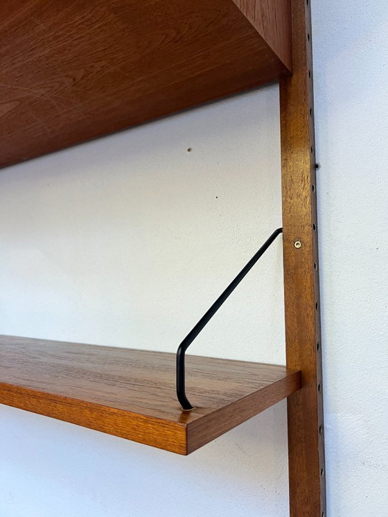 Image 1 of Sistema a parete vintage Poul Cadovius Royal System in teak, anni '60