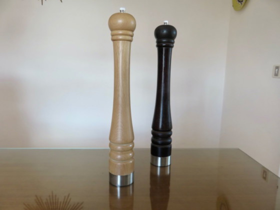 Image 1 of "Stoha design" zout- en pepermolens, Duitsland, XXL, 1980
