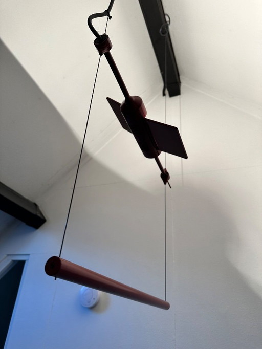  Lampe suspendue "Lippa" par Mauritzio Bertoni pour Castaldi, 1980