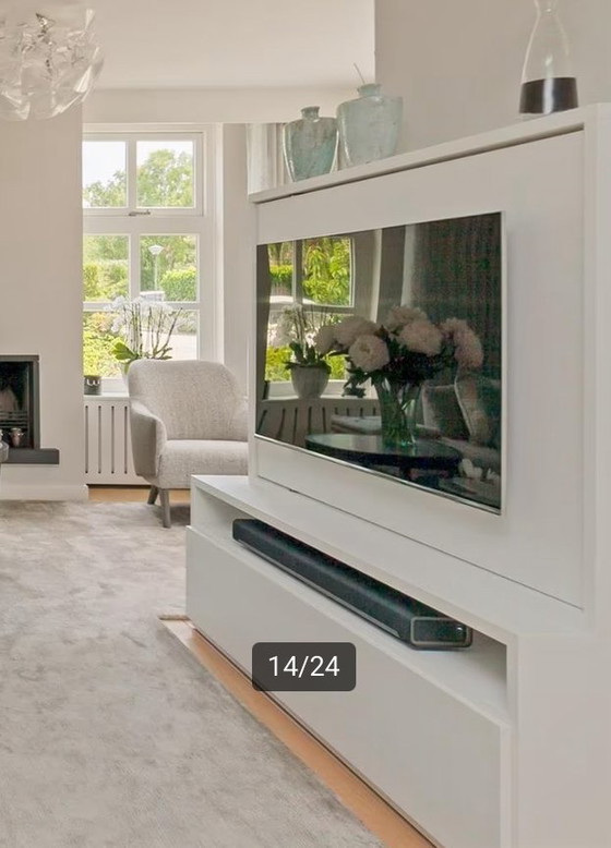 Image 1 of Mobile TV ad angolo / credenze, design italiano, marca: giellesse