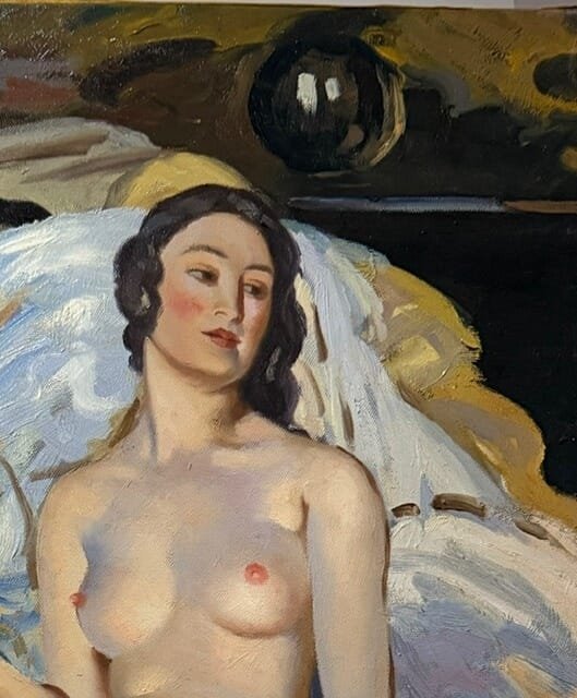 Gérard Parker – Nudo femminile classico – Dipinto a olio originale – 60x50 cm. – Dipinti e disegni (photo 4 of 5)