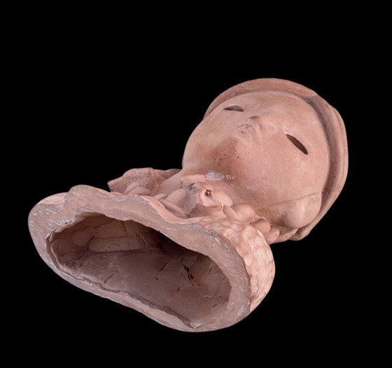 Image 1 of Statuetta in terracotta in piedi - Italia circa 1950 - Superba