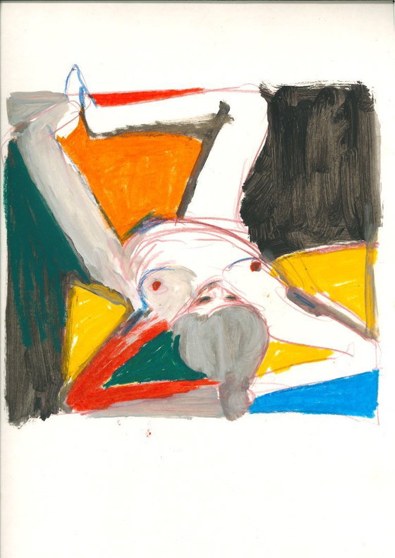 Image 1 of Model drawings (expressive/abstract)
