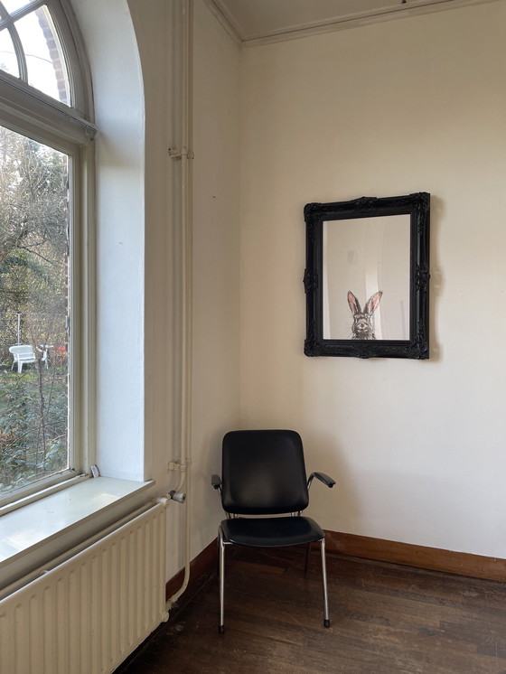 Image 1 of Poster of drawing in French frame