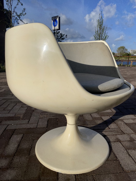 Image 1 of 2x Sedie Eero Aarnio Cognac originali e intatte con patina