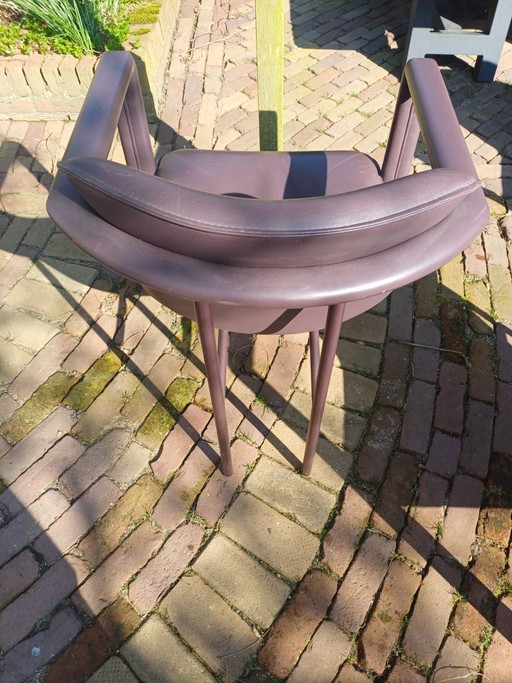 3x LEOLUX eetkamerstoelen type Cachacha