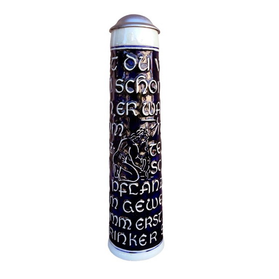 Boccale da birra in gres con coperchio, Marzi & Remy, Germania, anni '70. – Oggetti decorativi, Ceramic (photo 6 of 10)