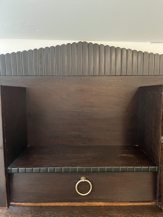Image 1 of Art Deco oak sideboard