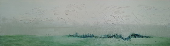 Image 1 of "Rietlandschap in de mist" Gallery Suncorner 