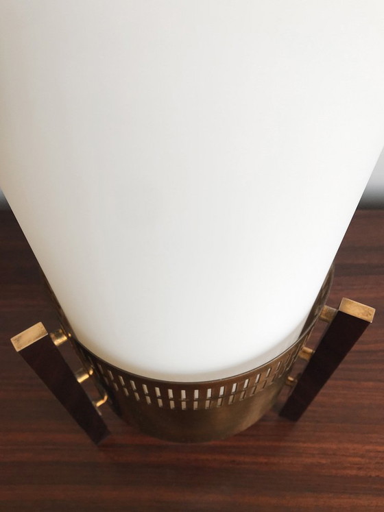 Large Stilnovo Table lamp, 1950s – Brass (photo 9 of 14)