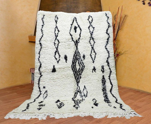Elegante alfombra bereber marroquí 300/200cm – vloerkleden en tapijten, Wool