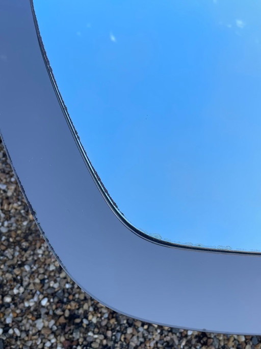 Vintage Bi-Colored Glass Mirror, 1980s – spiegels (photo 2 of 20)