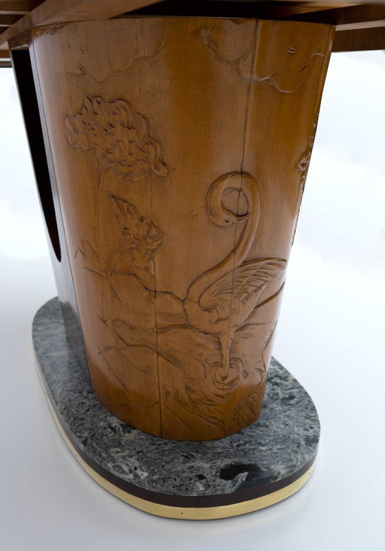 Image 1 of Tavolo da pranzo italiano moderno di metà secolo di Vittorio Dassi, design iconico, anni '50