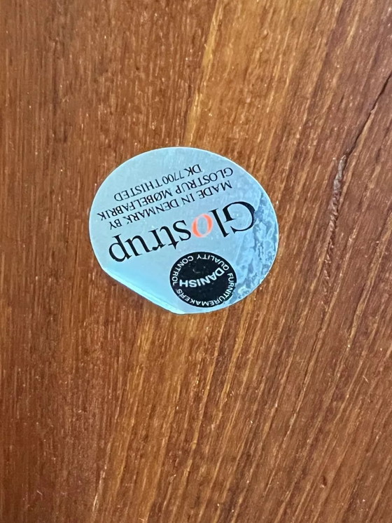 Image 1 of 70s teak tafel bijzettafel Glostrup Deens Design Denemarken Mid Century