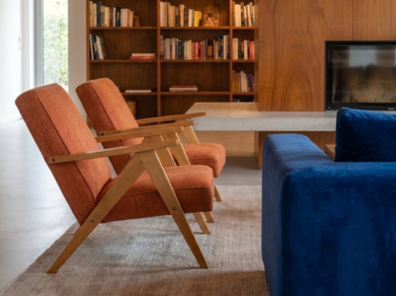 Image 1 of KOMPAS terracotta fauteuils