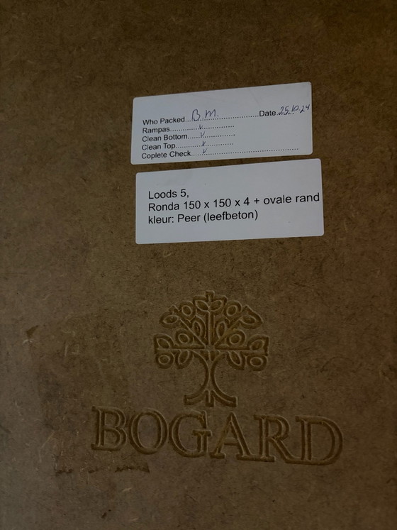 Bogard ronda eettafel, Hout, Grijs (foto 4 van 5)