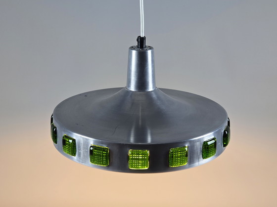 Image 1 of 1960s Vintage Swedish Pendant Lamp By Einar Bäckström & Erik Höglund For EWÅ, Erik Wärnå.