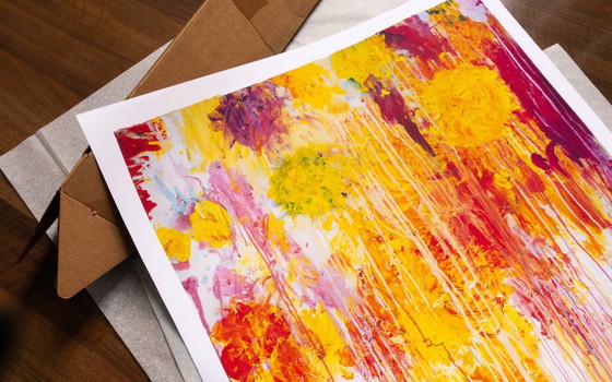 Image 1 of In Schönheit ist es vollendet – Cy Twombly – Poster 70 × 100 cm