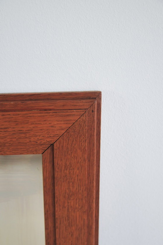 Image 1 of Miroir Art Déco en chêne