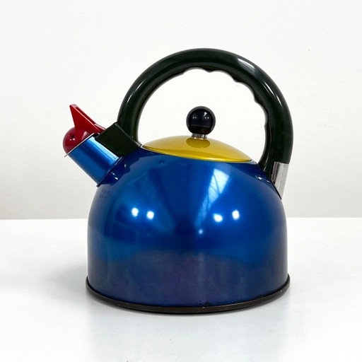Blauer Teekessel von Cook Vessel Japan, 1980er Jahre
