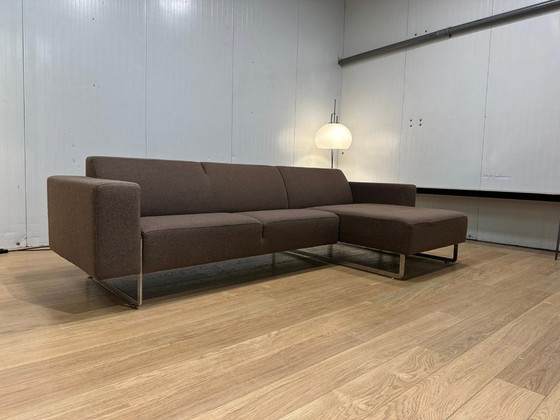 Image 1 of Artifort Mare Corner Sofa Brown Wool