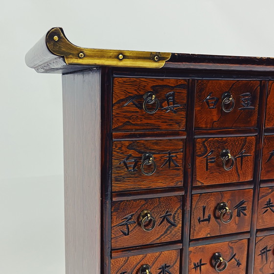 Image 1 of Antique Korean Apothecary Cabinet