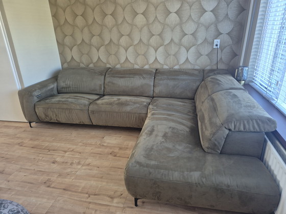 Image 1 of Montel Arizona corner sofa olive