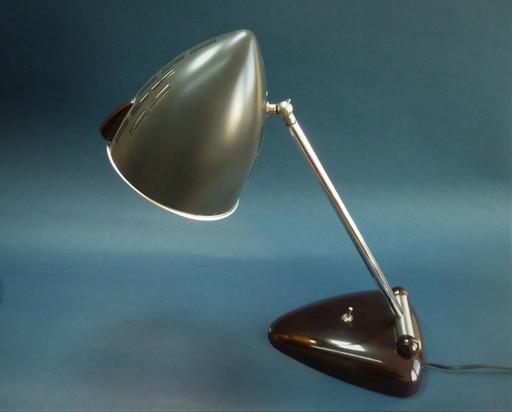 Grote bakelieten bureaulamp uit de jaren 1950