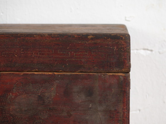 Antique garnet red box (c.1900) #10 – Decorative Objects (photo 28 of 40)