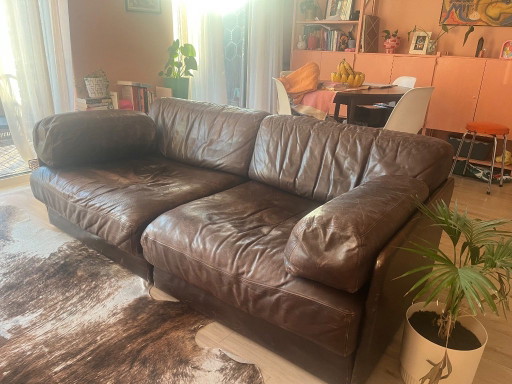 Vintage De Sede DS-76 Sofa Bed Brown Leather – 2 zitsbanken