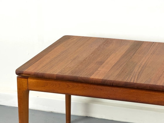 Uitschuifbare Teak Eettafel van Glostrup, jaren 70, Mid Century Modern (foto 10 van 20)