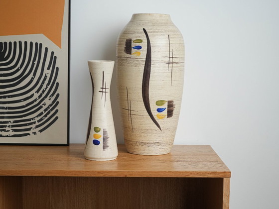 Image 1 of Ceramic vase, German design, 1970s, made in West Germany
