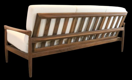 Image 1 of Erik Wørts for Ikea Kolding sofa vintage reupholstered