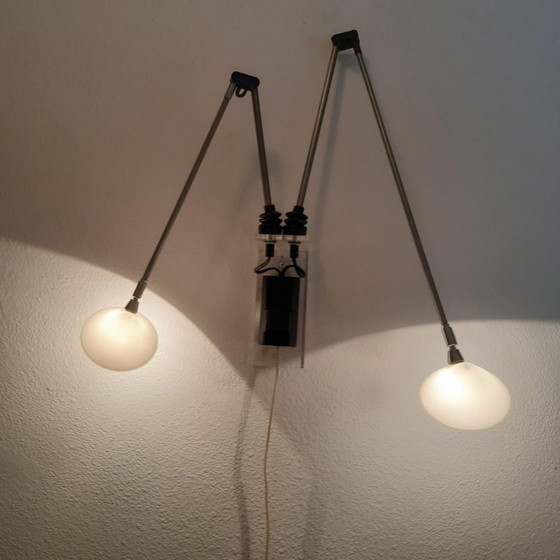 Image 1 of Postmodern design dimmable wall lamp Pola Design Amstelveen, 1980s