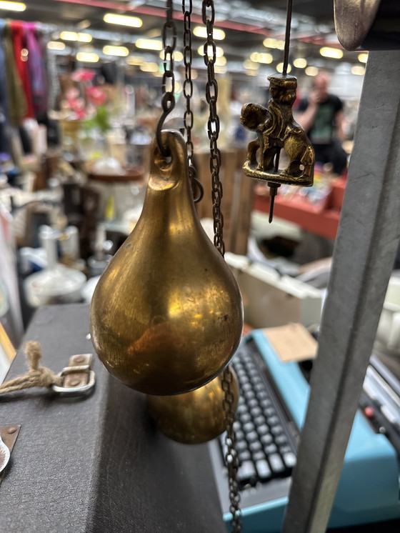 Image 1 of Zaanse Wall Clock "Nu Elck Syn Sin"