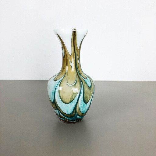 Vase Vintage en Opaline Extra Large 1970