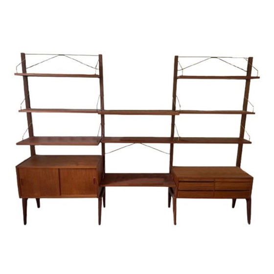 Image 1 of Poul Cadovius / Cado freestanding 3-piece wall system