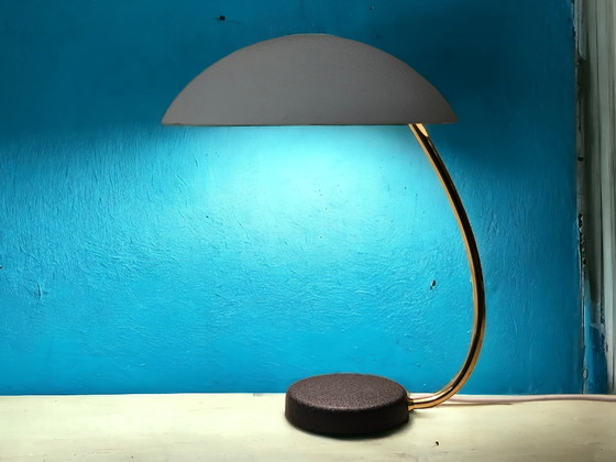 Image 1 of Lampada da tavolo/scrivania nera/bianca, Cosack, metà secolo