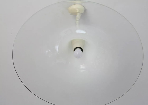 Image 1 of 2x Lampade a sospensione Cinea, Atelier Leucos, Fatte a mano a Murano, Design Giusto Toso