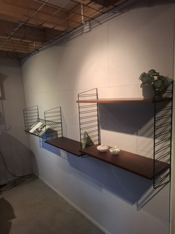 Image 1 of Vintage teak wall rack