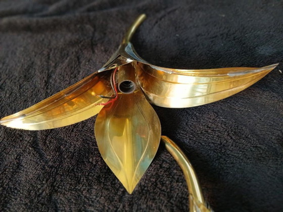 Image 1 of 2 APPLIQUE DA PARETE ANTICHE DI JACQUES DUVAL BRASSEUR O HENRI FERNANDEZ