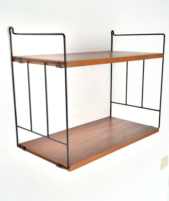 Image 1 of Scandinavische STRING Teakhouten plank 70'