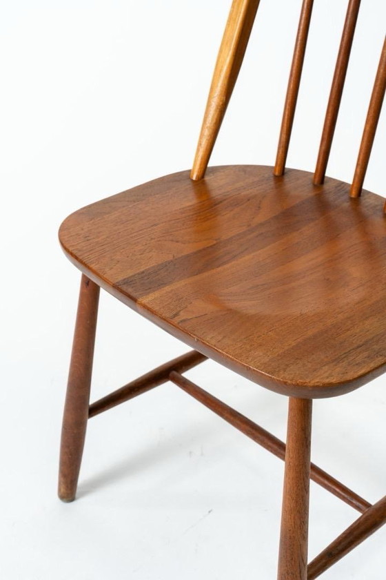 Image 1 of Sillas de teca Erik Ole Jørgensen Tarm Stolefabrik