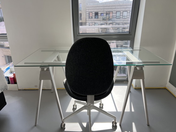 Image 1 of Design House Stockholm – Arco Bürotür Chuck Mack – Wit/Glas