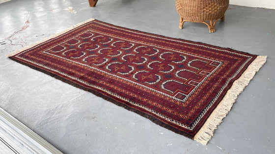 Image 1 of TAPIS Artisanal Vintage - 102cm x 204cm