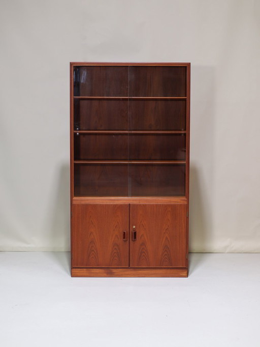 Vitrine Børge Mogensen teck danois vintage 1960s