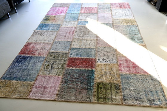 Image 1 of Patchwork rug of oriental carpets 300 x 200 cm